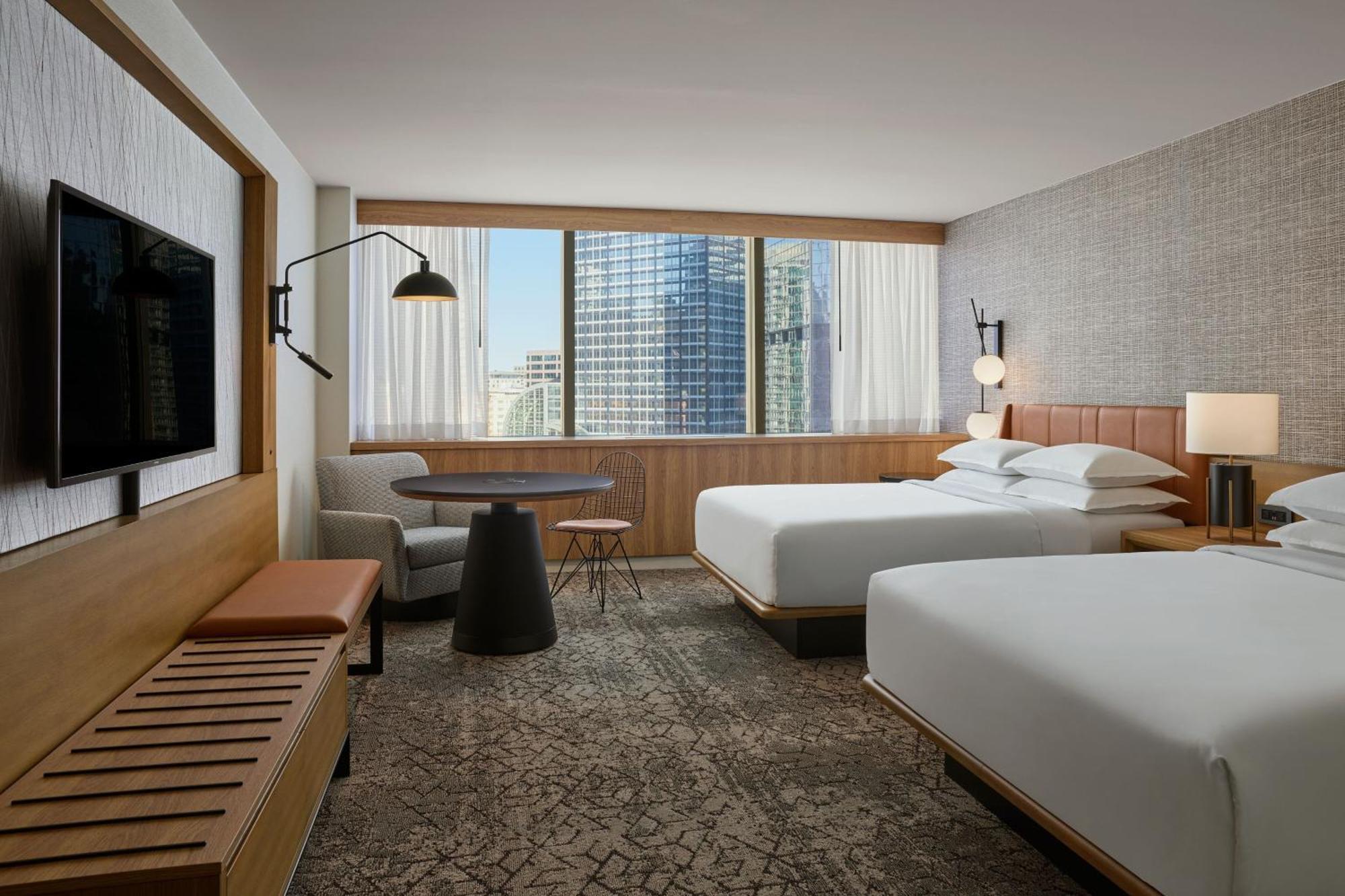 Deluxe Queen Room with Two Queen Beds City View